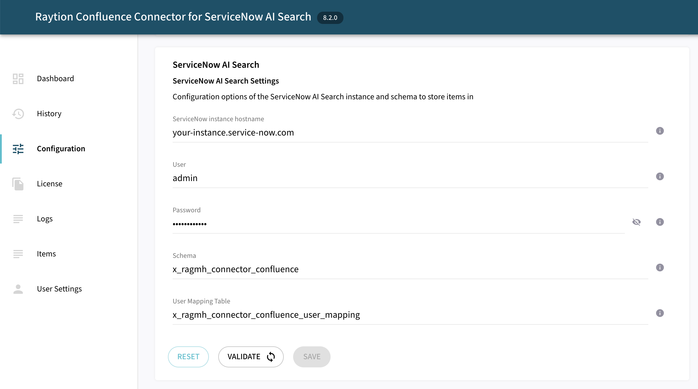 config basic servicenow