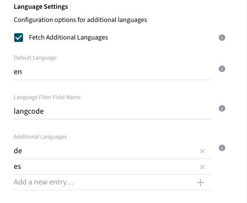 Drupal Language Settings