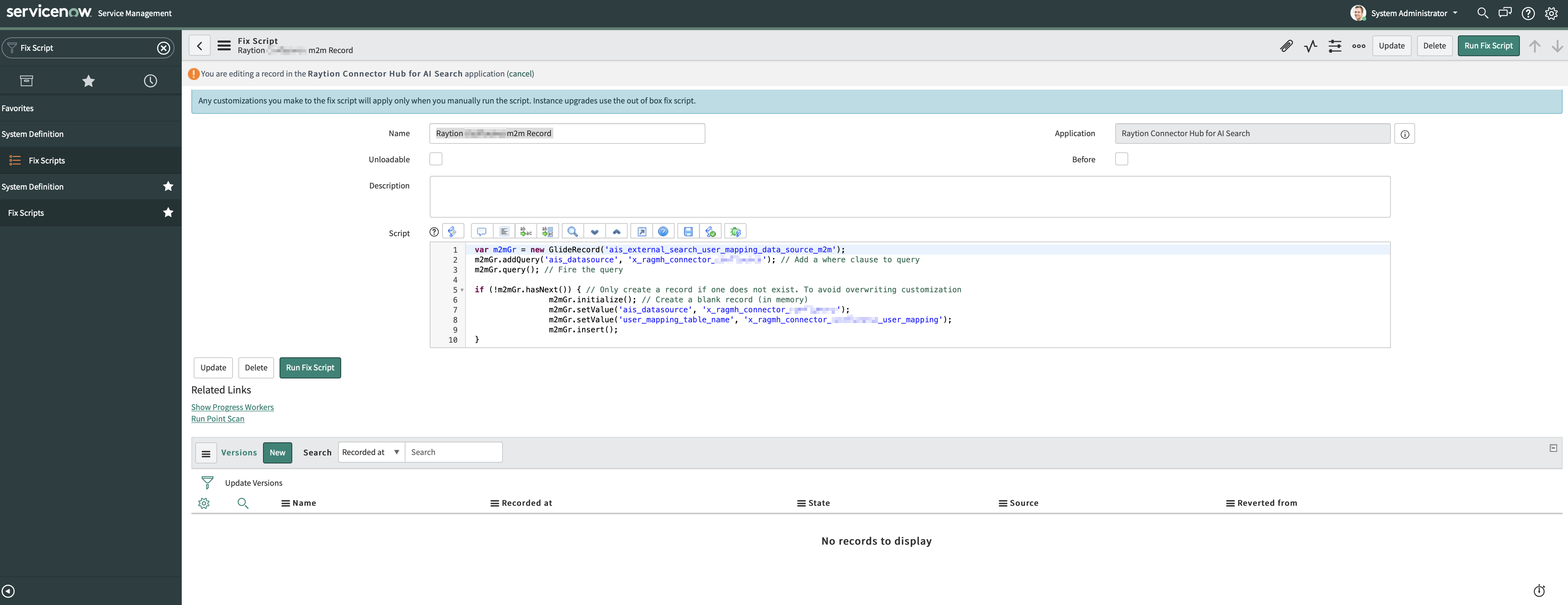 Fix Script Execution